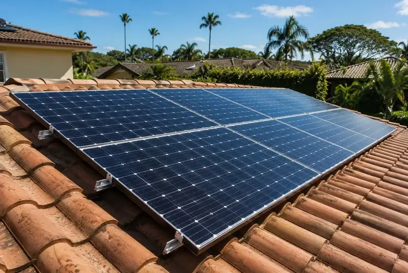 Installation de panneaux solaires à Airoux